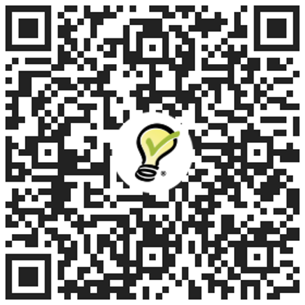 QR code to sign up online for a Pumpkin Patch volunteer shift